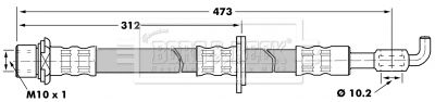 BORG & BECK Pidurivoolik BBH7222